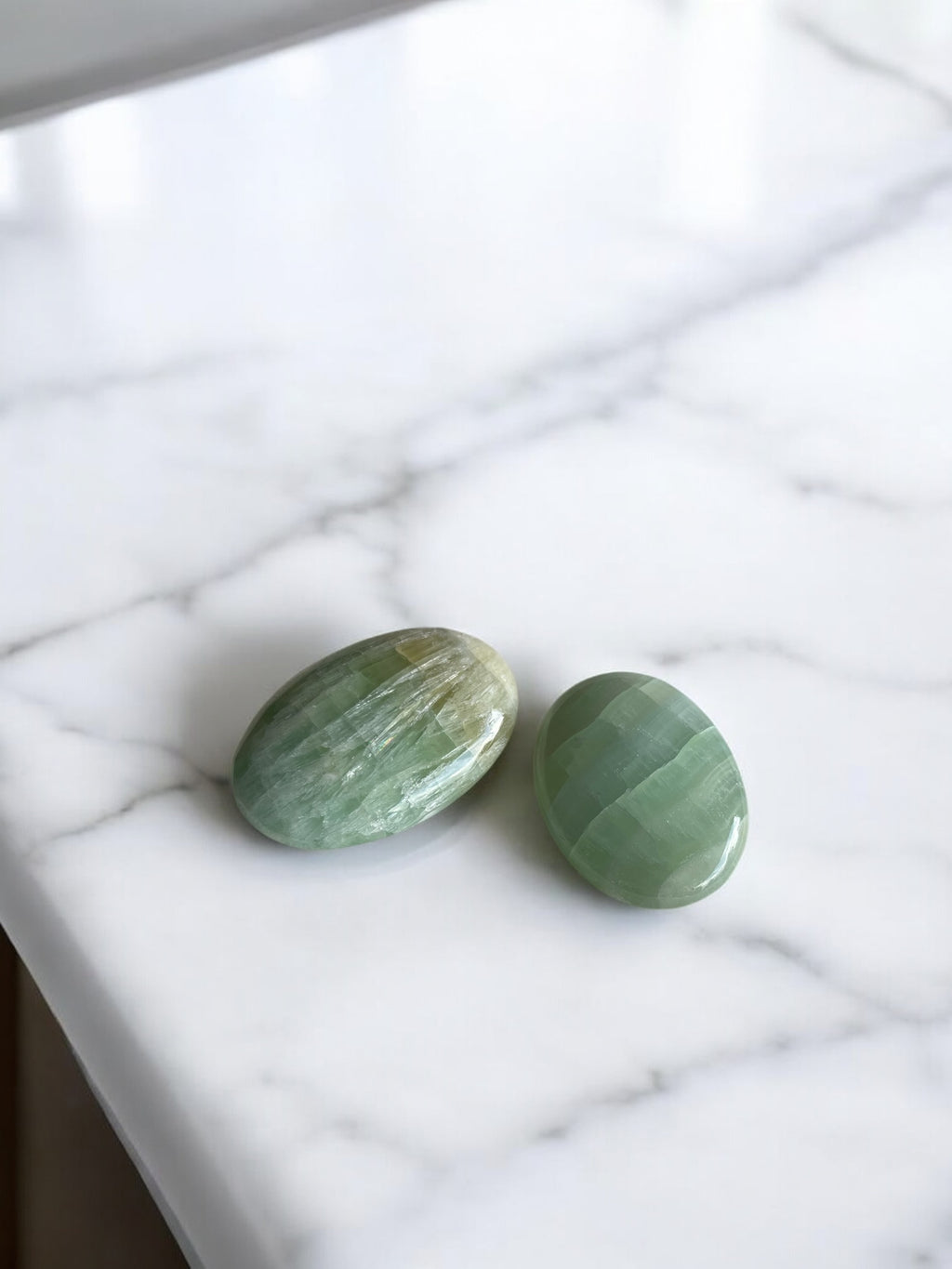 Pistache Calciet Handsteen