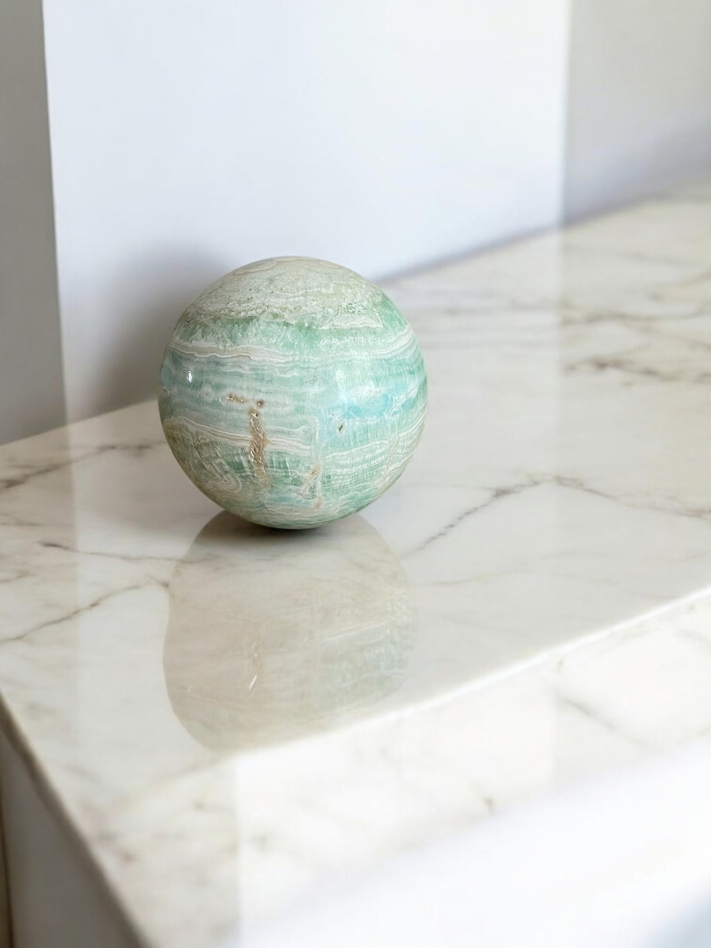 Blauwe Aragoniet bol