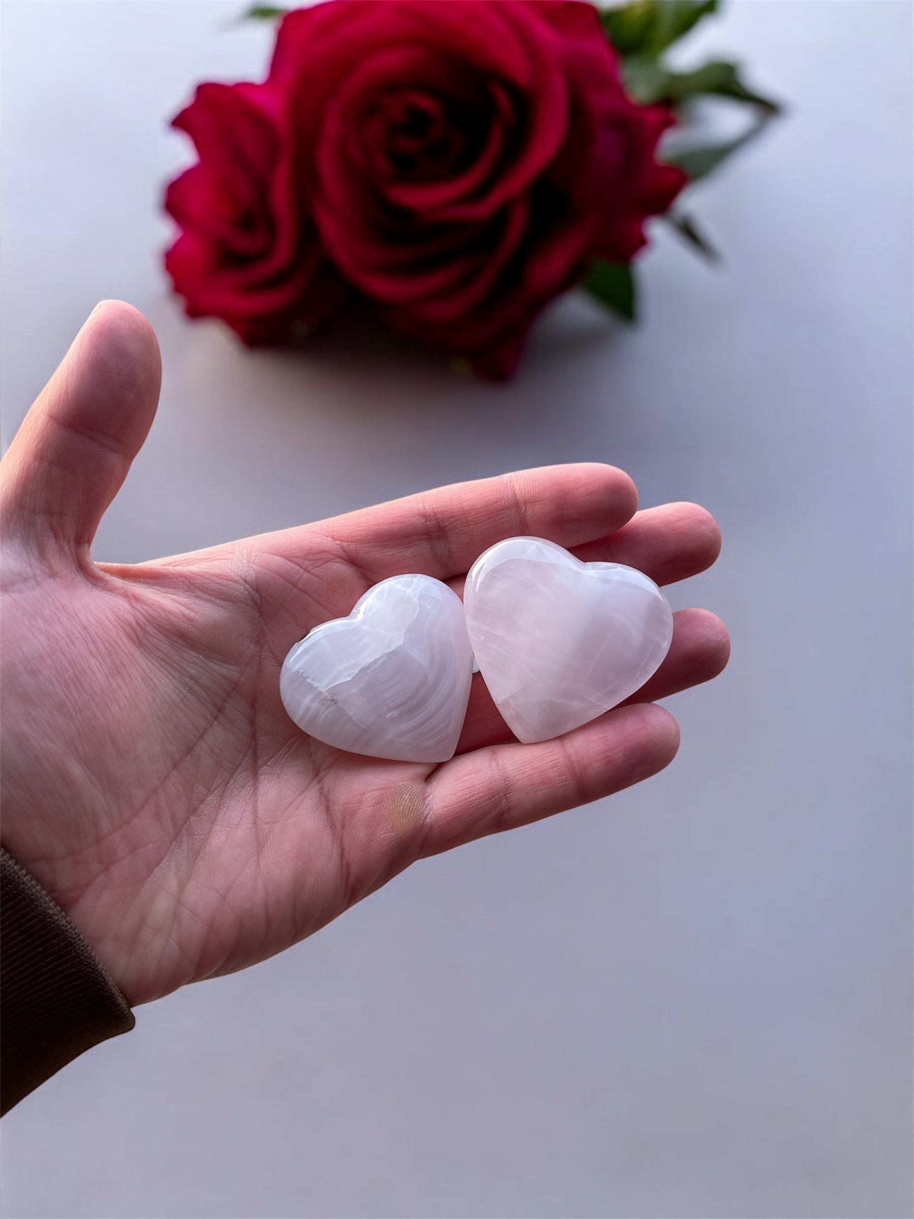 Roze Calciet Hartjes