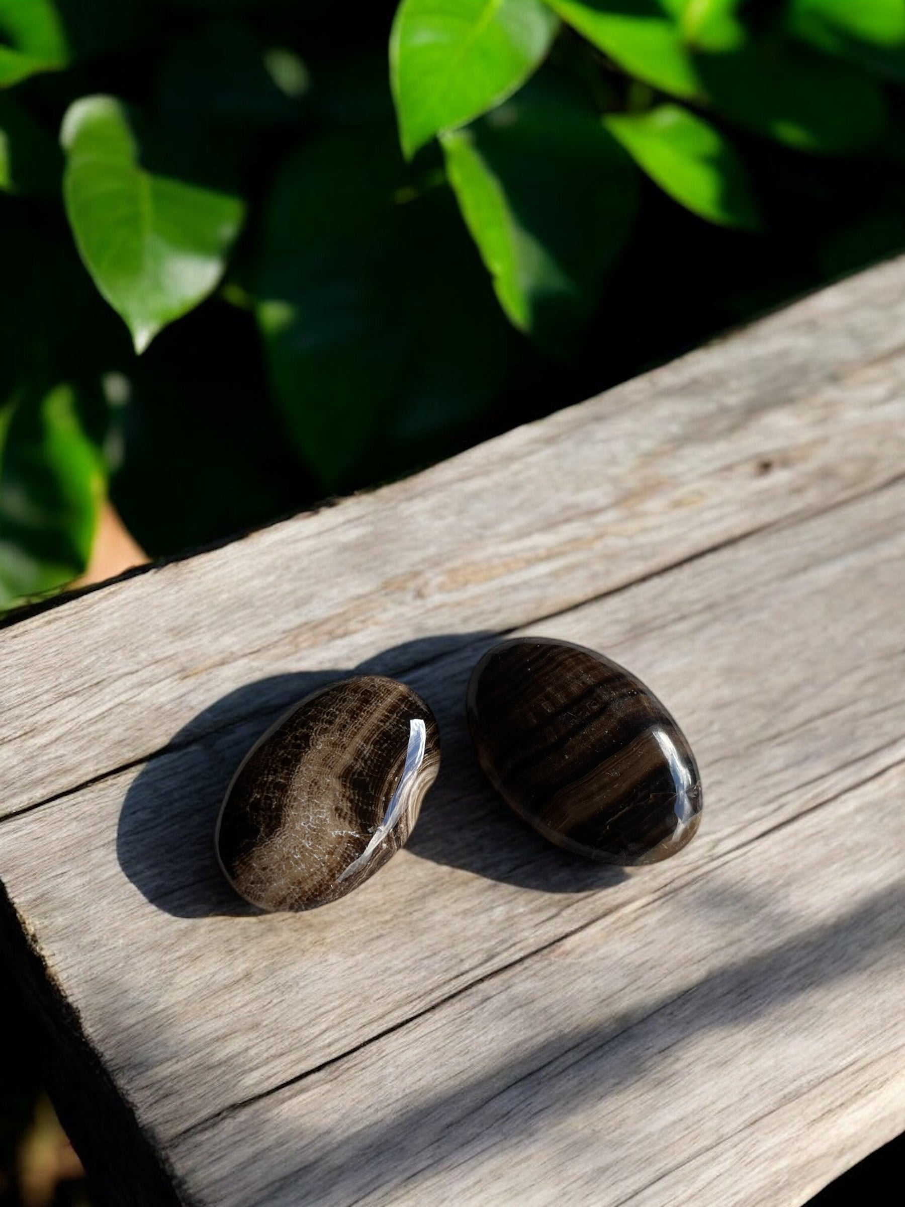 Bruine (chocolade) Calciet Handsteen