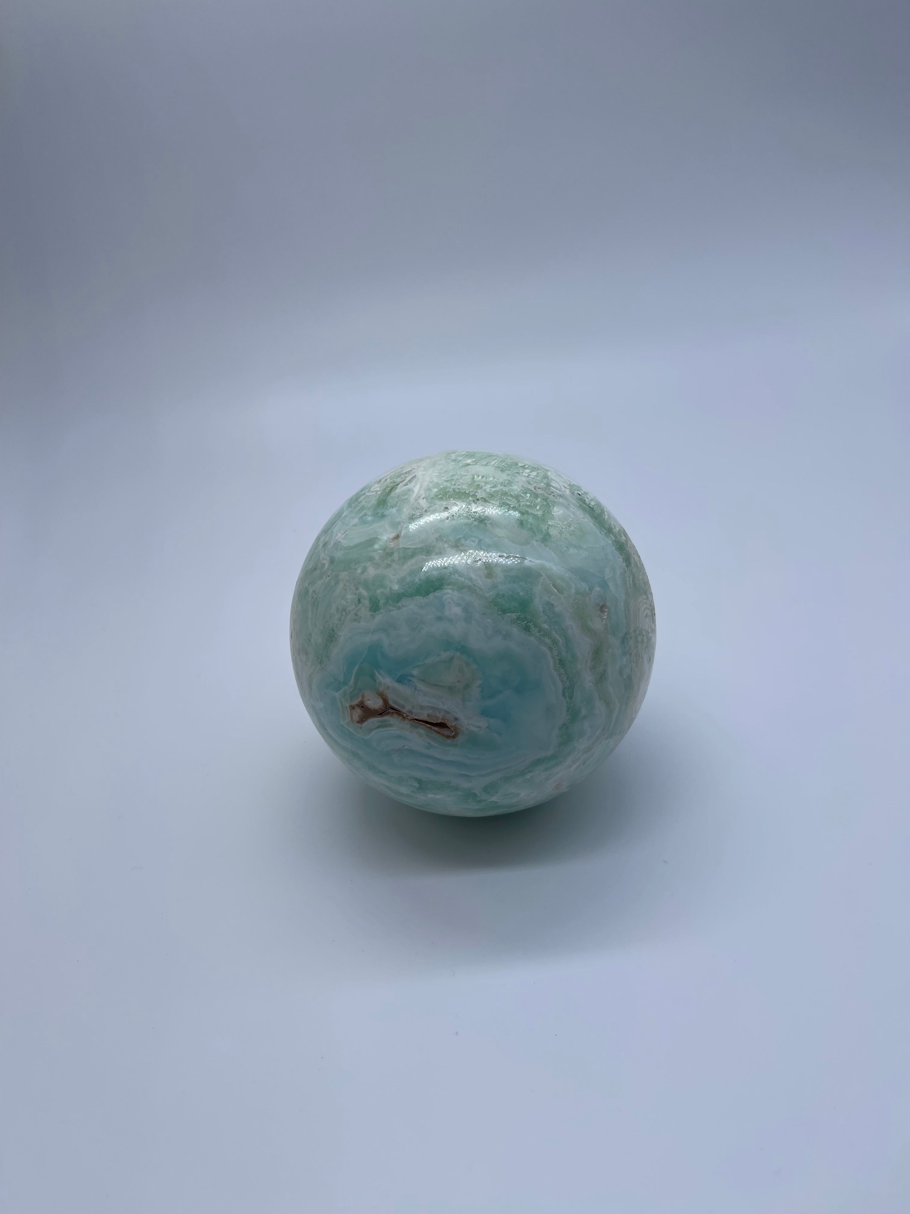 Blauwe Aragoniet bol